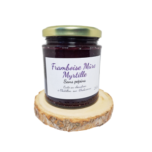 Tartinade Framboise Mûre Myrtille