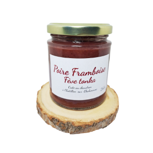 Tartinade Poire Framboise Tonka